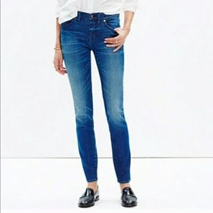 Madewell Skinny Skinny Jeans Size 24 blue denim